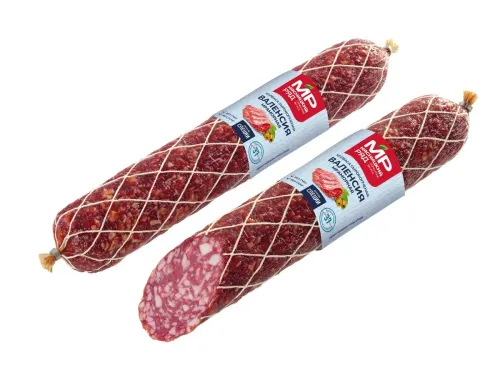 Колбаса сырокопченая "Валенсия Мраморная"