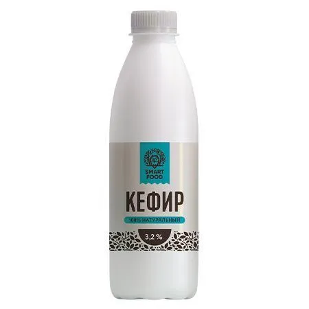 Кефир "Smart food", 3.2%, 930мл, БЗМЖ