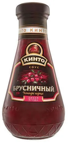Соус "Кинто", "4 перца", брусничный, 320г