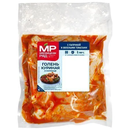 Голень куриная в маринаде, в пакете для запекания