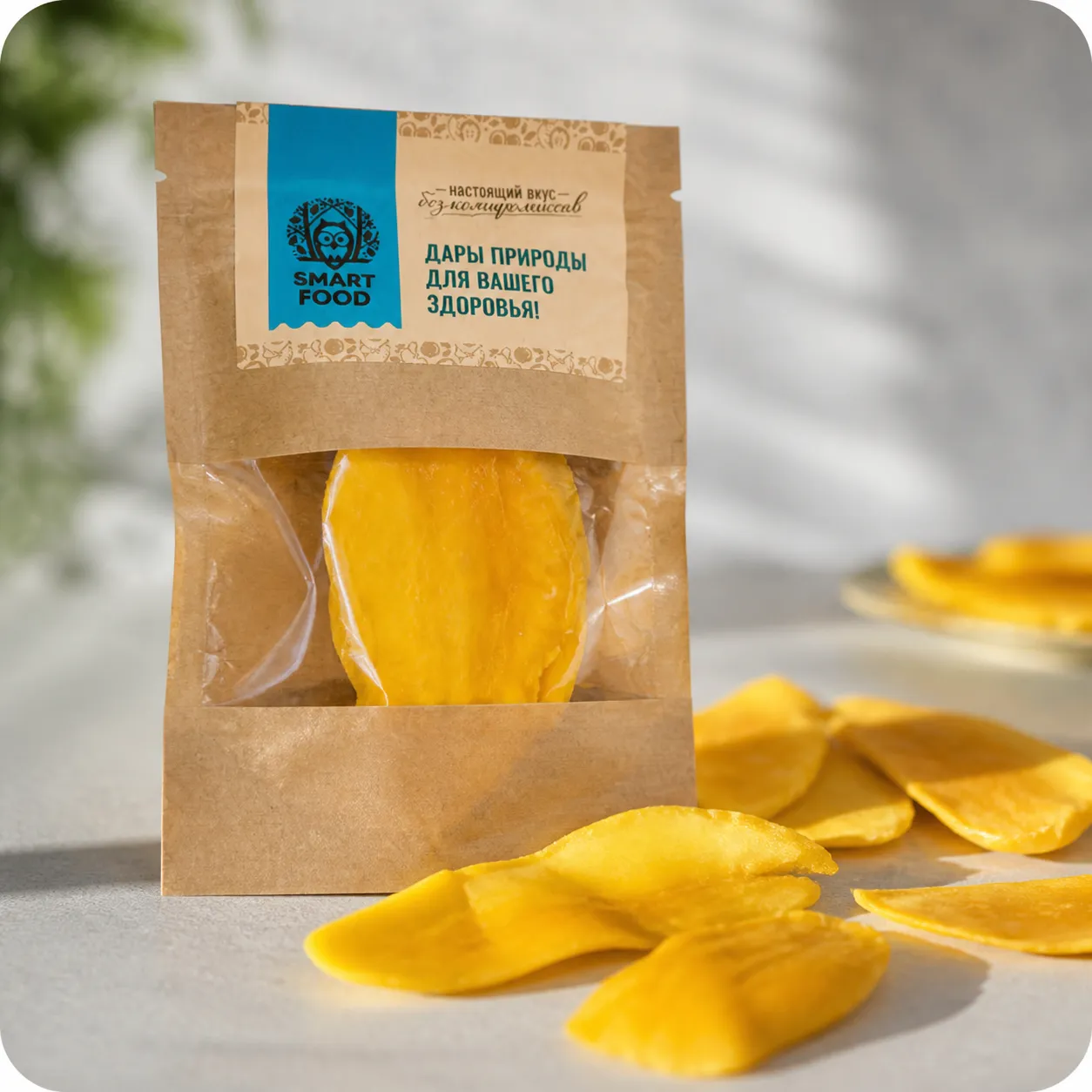 Сухофрукты манго, 80г