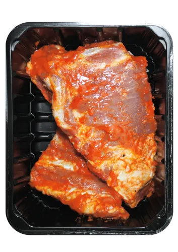 Свиные ребрышки маринованные