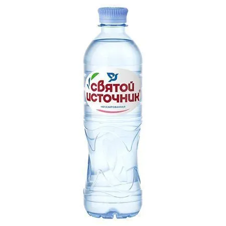 Вода питьевая негазированная "Святой источник", 500мл