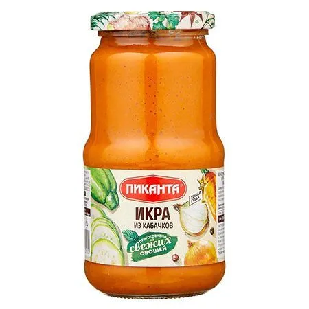 Икра из кабачков, "Пиканта", 450г