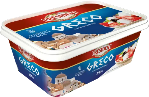 Сыр "Greco", "President", рассольный, 45%, 250г