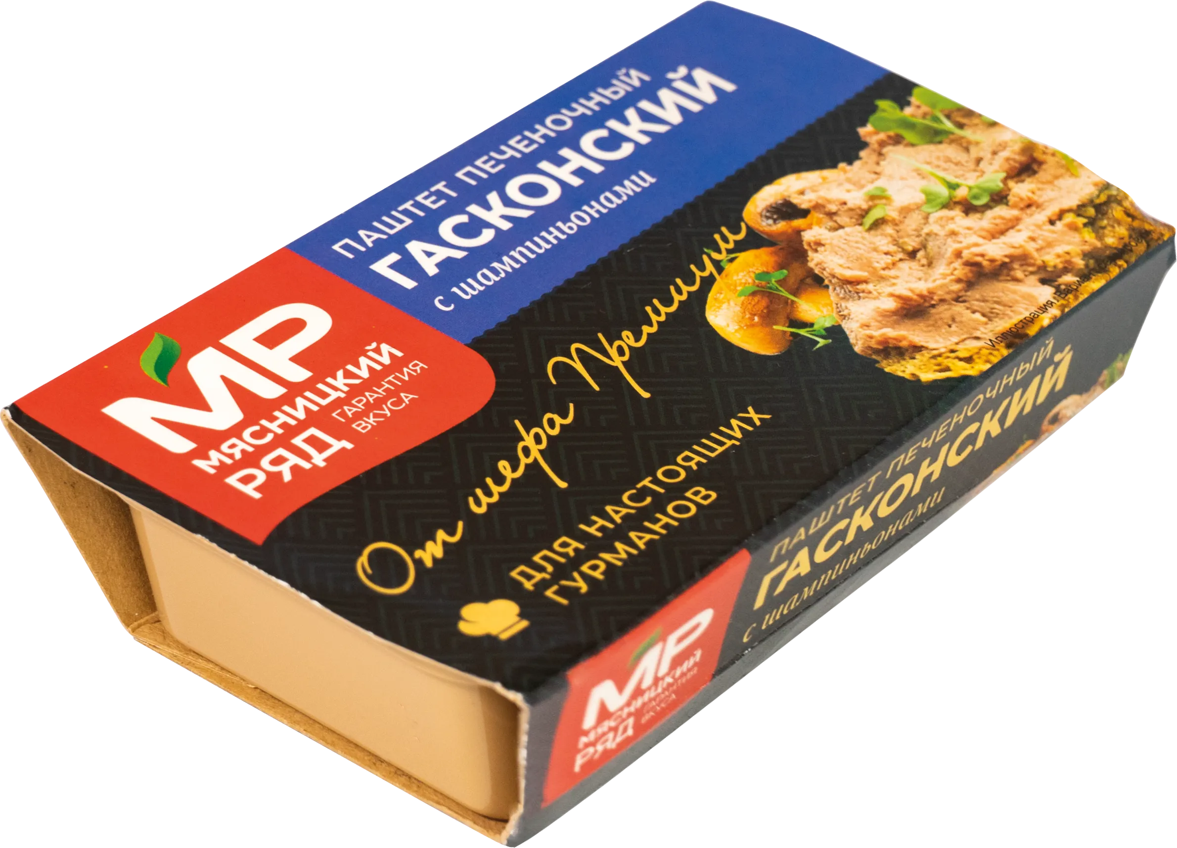 Паштет "Гасконский", с шампиньонами, 175 гр