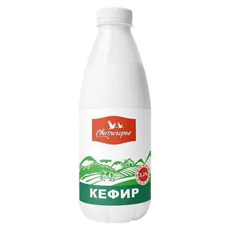 Кефир "Свитлогорье", 3.2%, 930мл, БЗМЖ