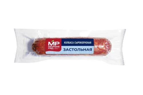 Колбаса сырокопченая "Застольная" 170г