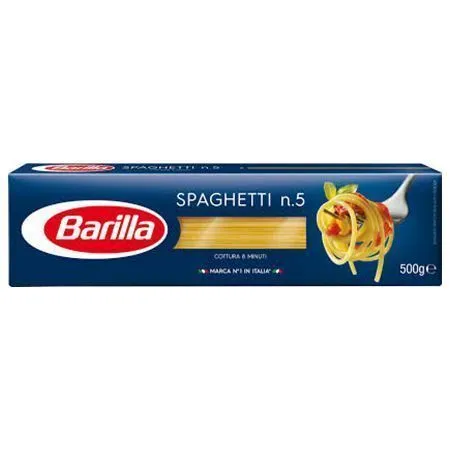 Спагетти, "Barilla", "Spaghetti", №5, 450г
