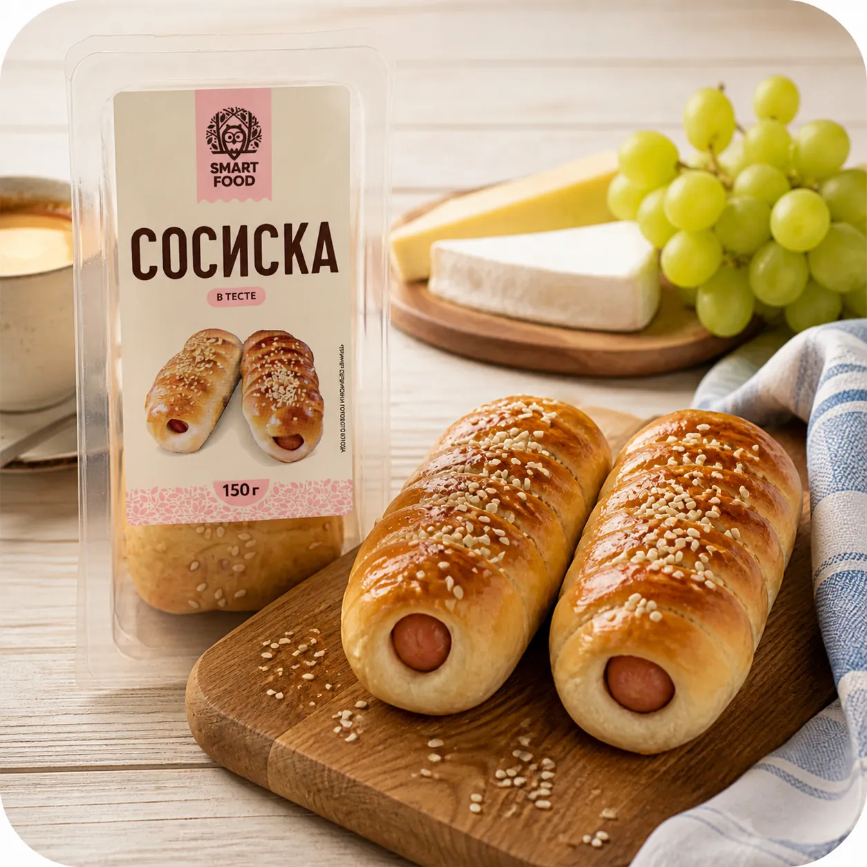 Сосиска в тесте, 150г