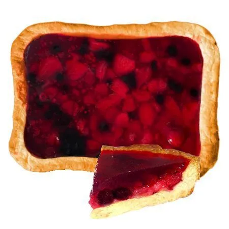 Запеканка творожная, фермерская с ягодным желе