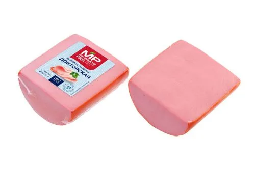 Колбаса вареная "Докторская" ГОСТ, 400 гр