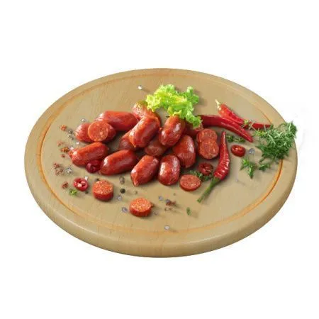 Колбаски сырокопченые "Чоризотти мини с беконом", 500 гр