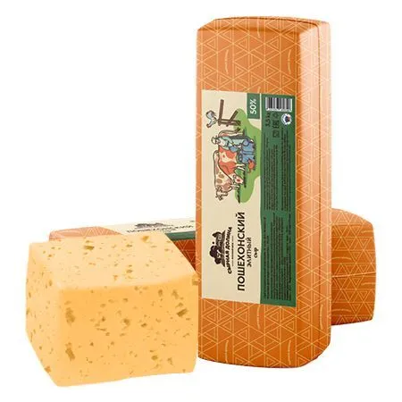 Сыр полутвердый "Пошехонский Элитный", 45%
