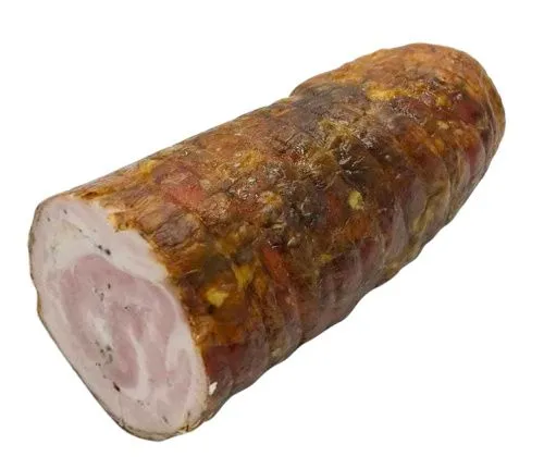 Панчетта с можжевельником копчено-вареная