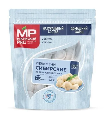 Пельмени "Сибирские" ГОСТ, 700г