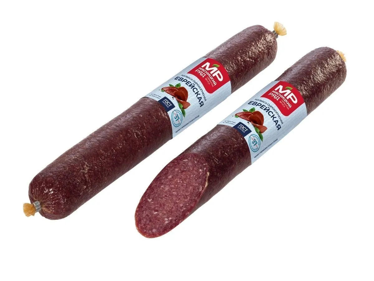 Колбаса сырокопченая "Еврейская" ГОСТ