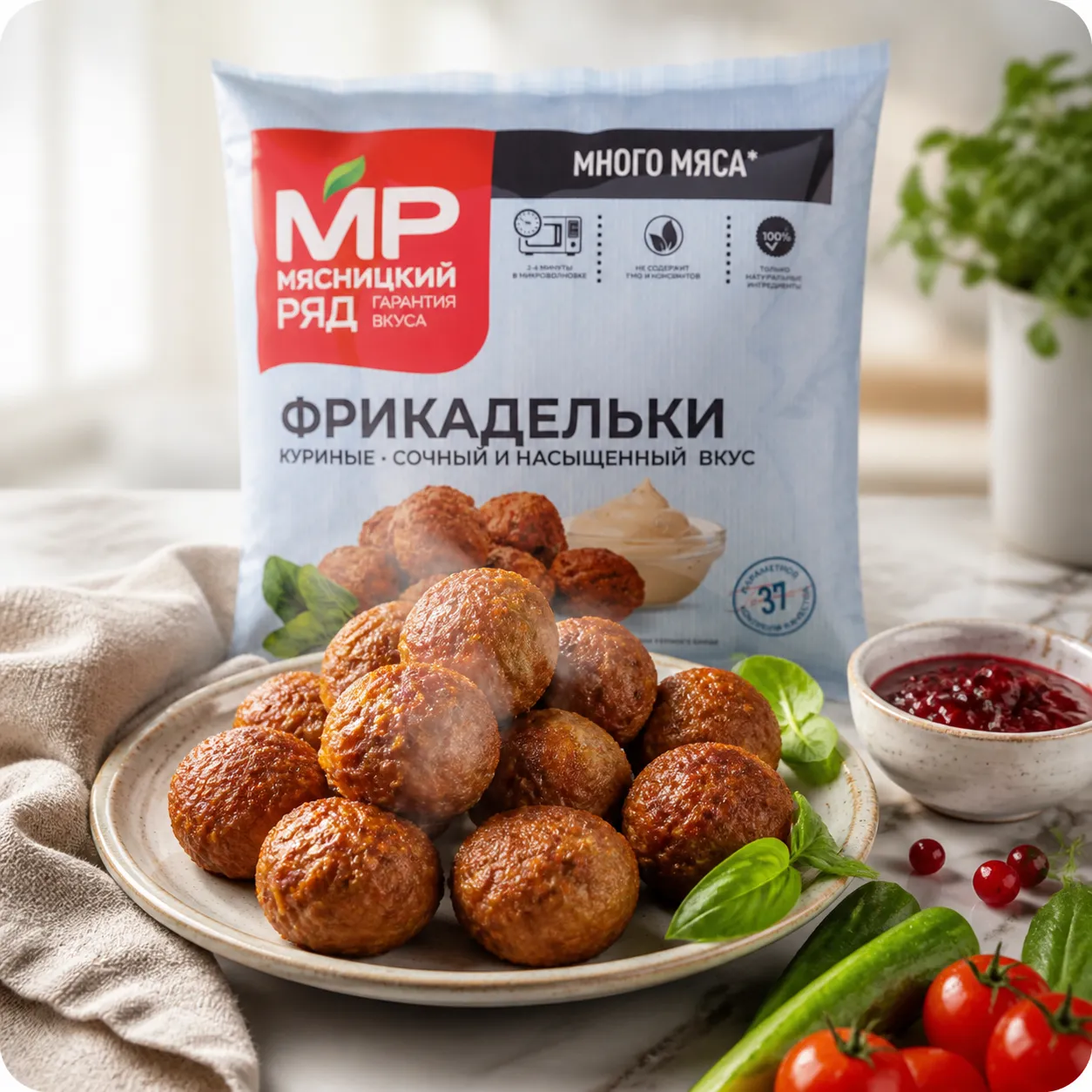 Фрикадельки "Куриные",480г
