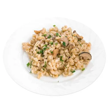 Перловка с грибами