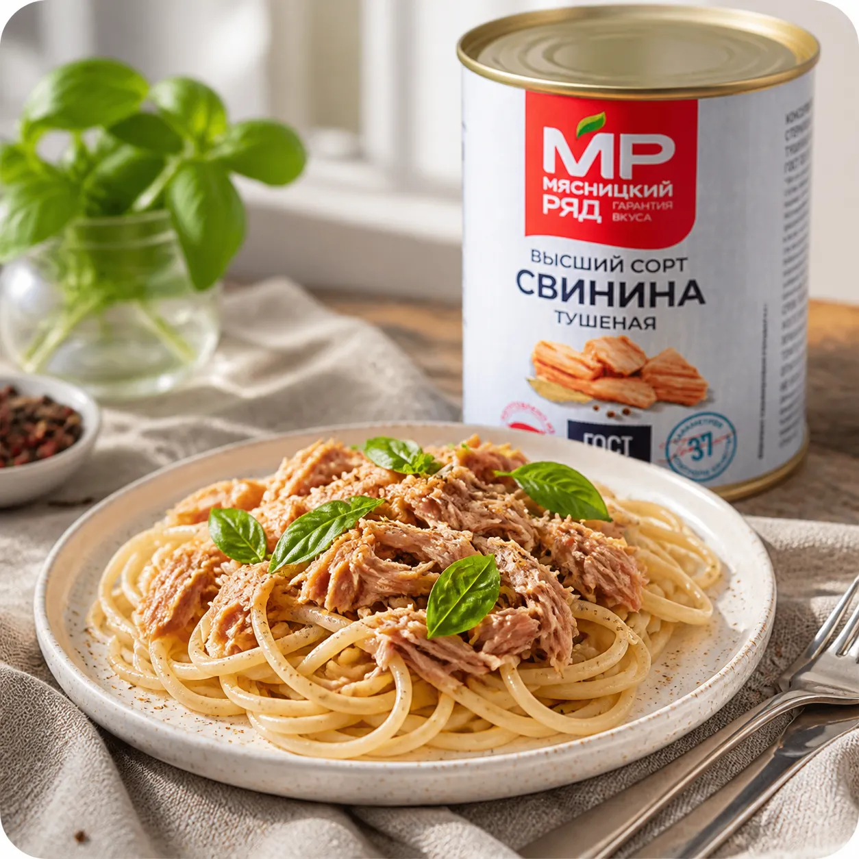 Свинина тушеная ГОСТ, 338г