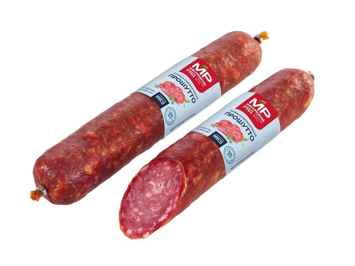 Колбаса сырокопченая "Прошутто"