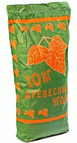 Уголь древесный, березовый, 10кг