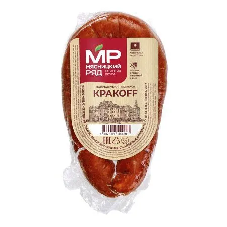 Колбаса полукопченая "Кракоff", 300г