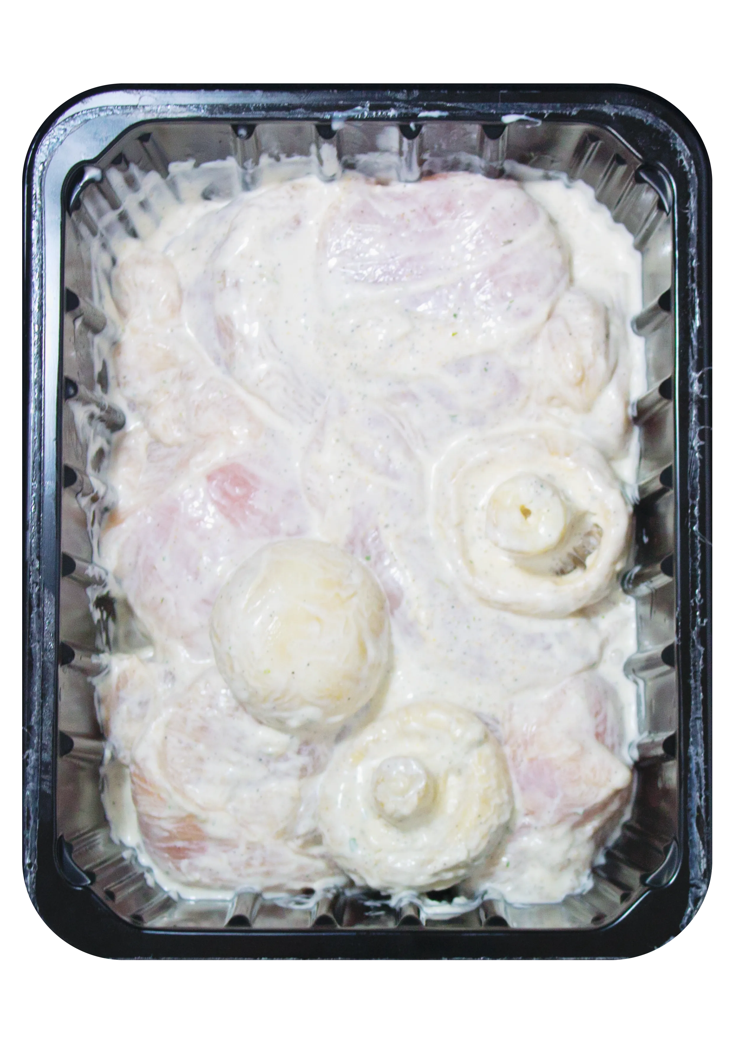 Шашлык из куриного филе с шампиньонами