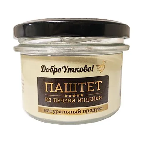 Паштет из печени индейки, "ДоброУтково!", 150г