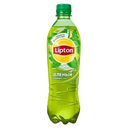 Чай холодный, зеленый, "Lipton", 500мл
