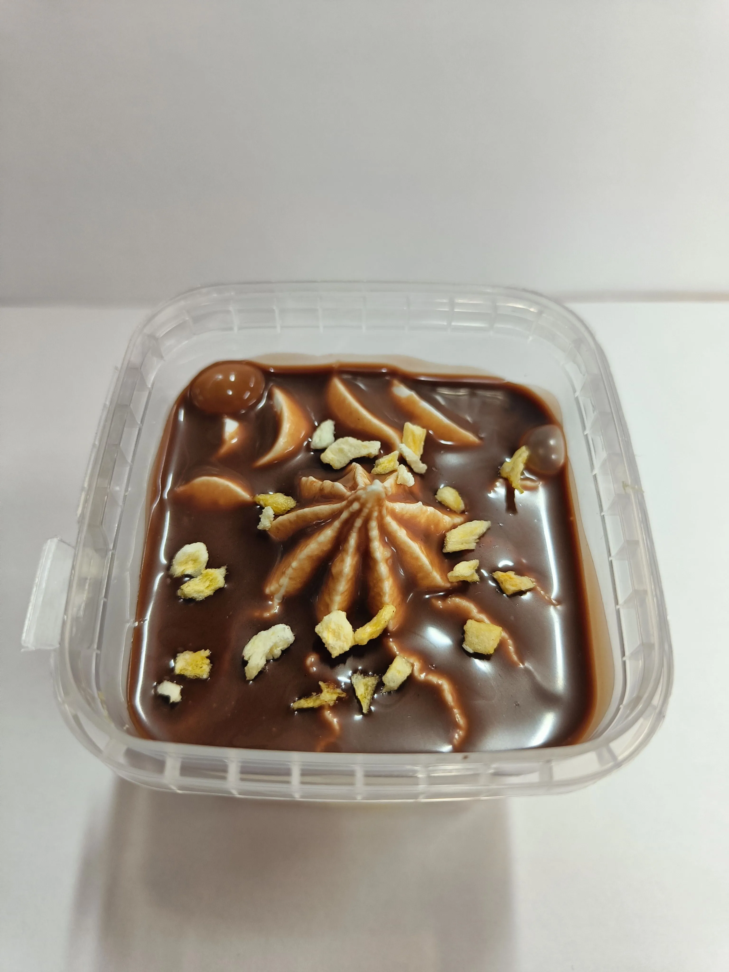 Десерт сметанный, фермерский с вишней, 130г, БЗМЖ