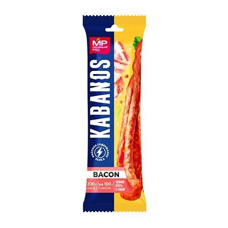 Колбаски сырокопченые KABANOS BACON, 60г