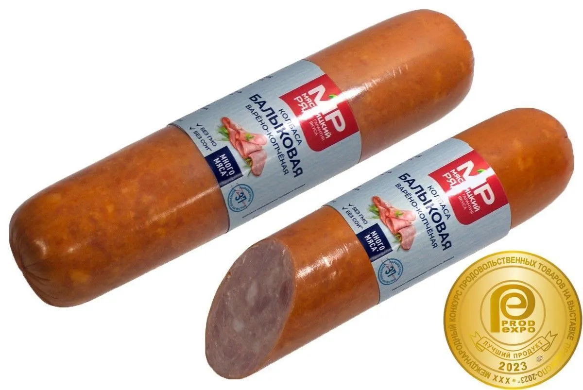 Колбаса варено-копченая "Балыковая"