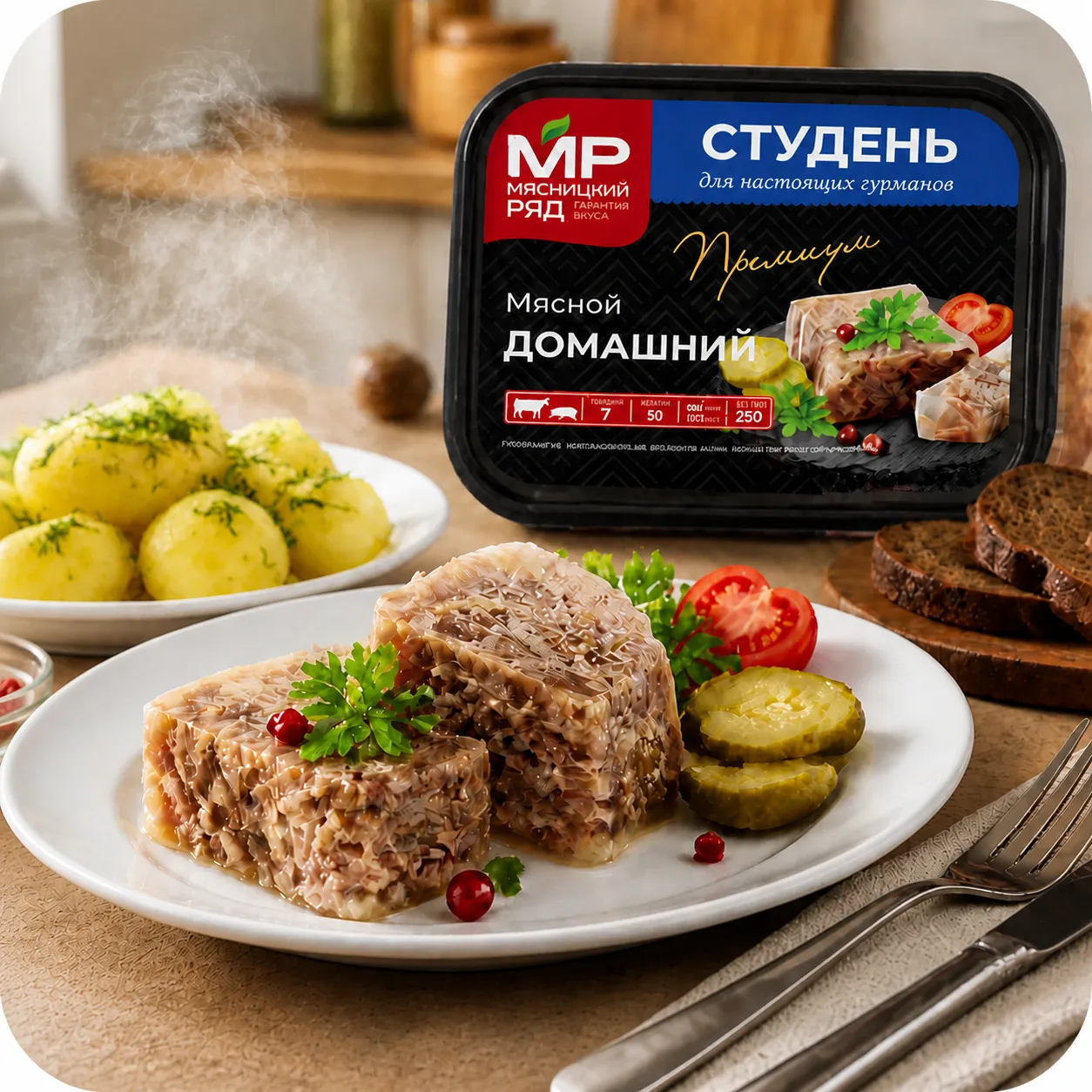 Студень "Домашний" ГОСТ, 250г