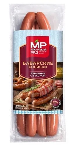 Сосиски "Баварские рубленые", 320г