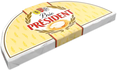 Сыр мягкий "Brie", "President", с белой плесенью, 60%, БЗМЖ