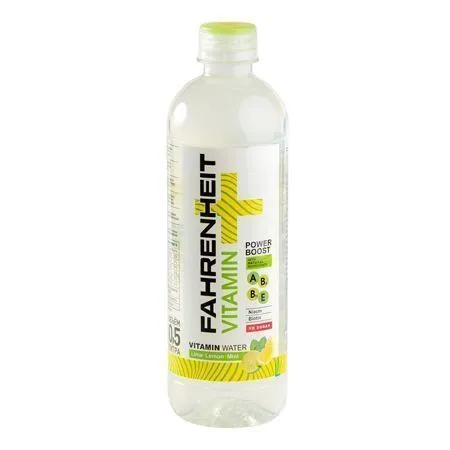 Вода витаминная, "Fahrenheit", лимон, лайм, 500мл