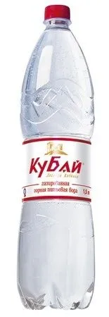 Вода "Кубай-1", мин.газ., 1.5л