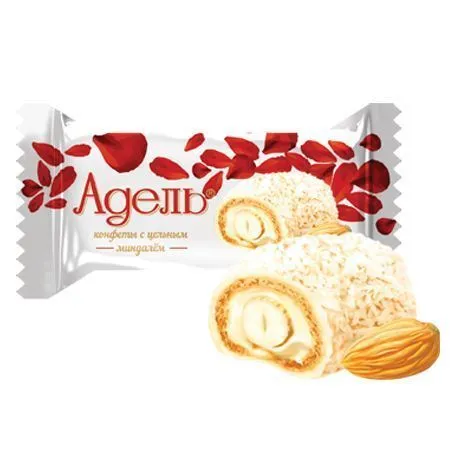 Конфеты "Адель", миндаль цельный