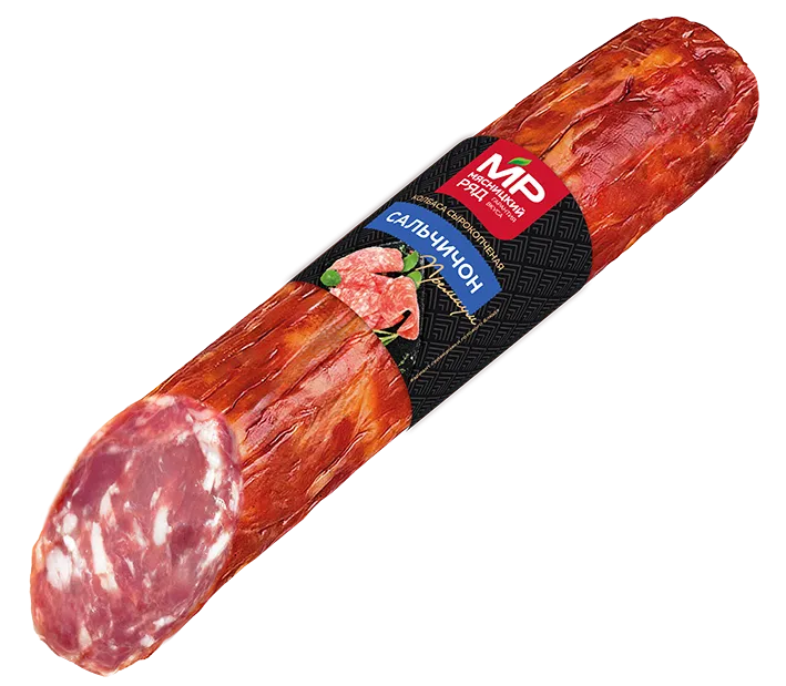 Колбаса сырокопченая "Сальчичон"