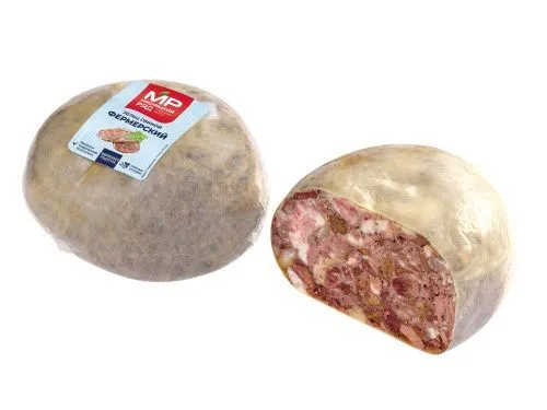 Зельц "Фермерский" в натуральной оболочке