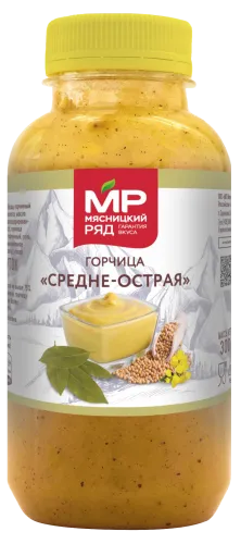 Горчица Средне-Острая, 300г