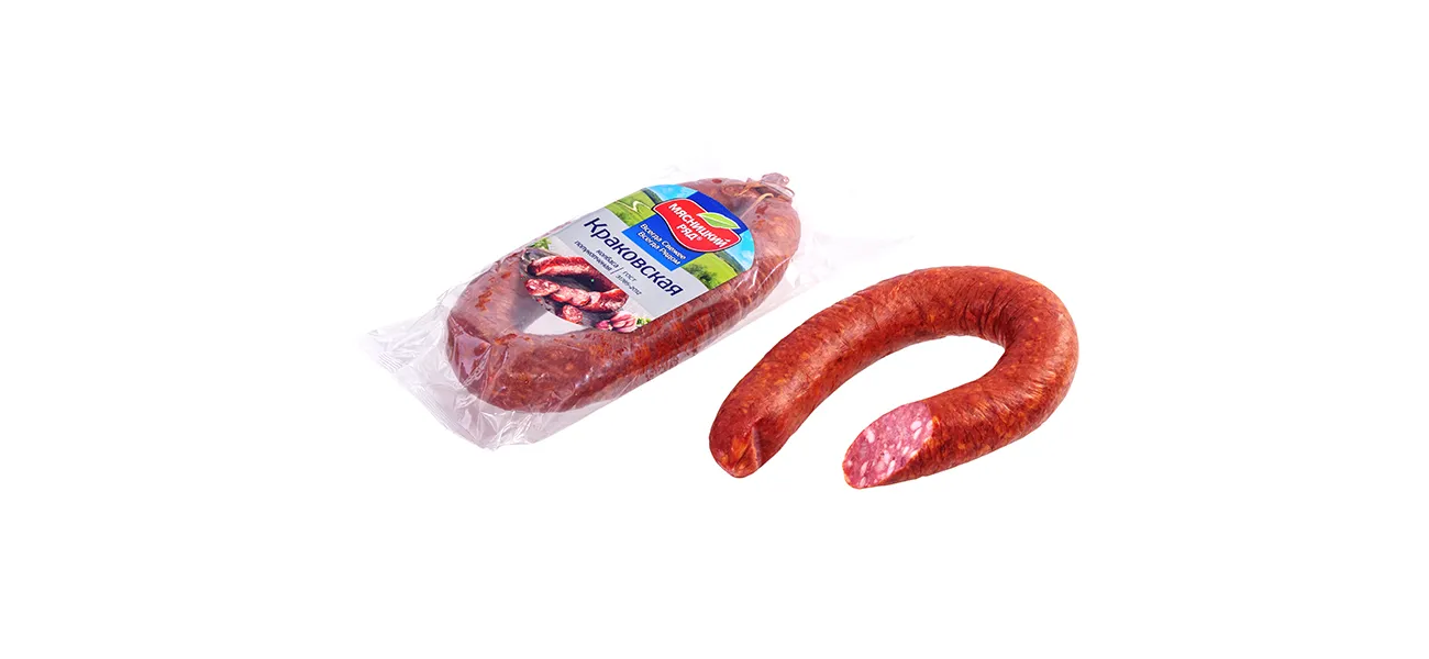 Колбаса полукопченая "Краковская" ГОСТ