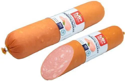 Колбаса вареная "Любительская" ГОСТ в белковой оболочке