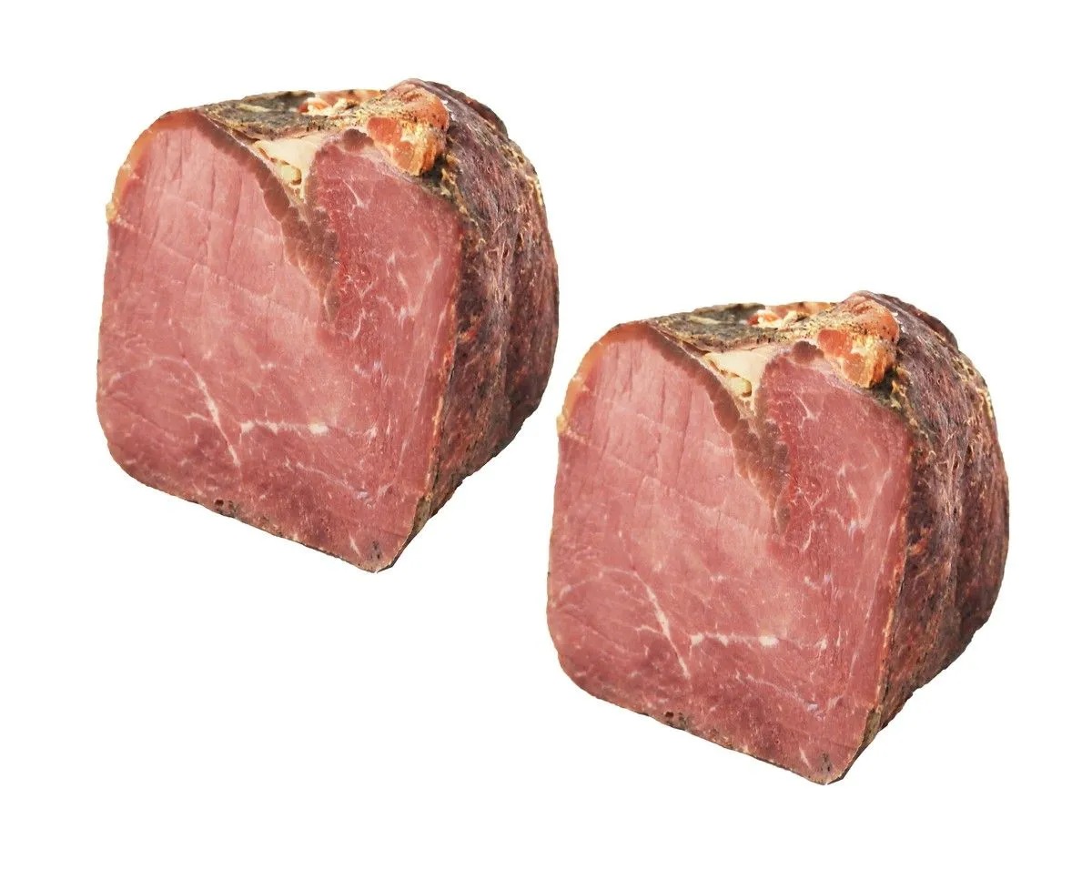 Пастрами из говядины запеченное