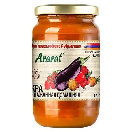 Икра Ararat Домашняя из баклажанов 370г