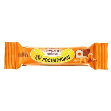 Сырок творожный глазированный, карамель соленая, в молочной глазури, 10%, 40г, БЗМЖ