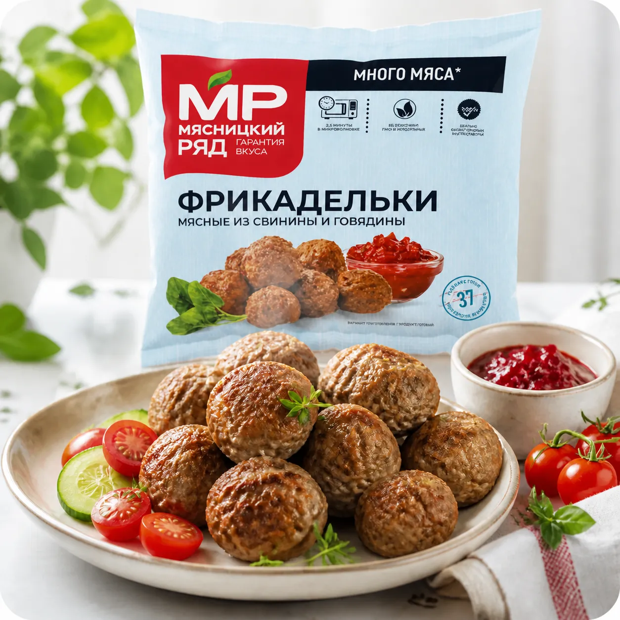 Фрикадельки "Мясные" 480г