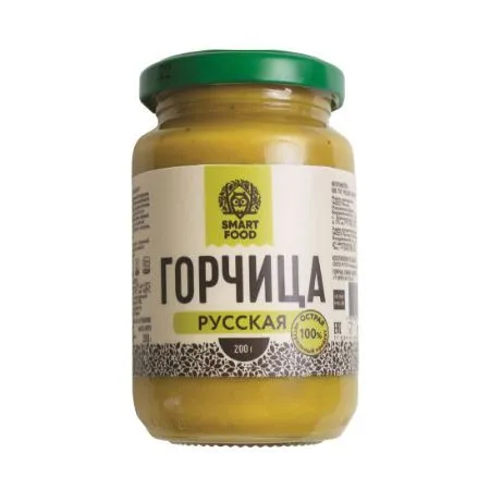 Горчица "Smart food", "Русская", 200г