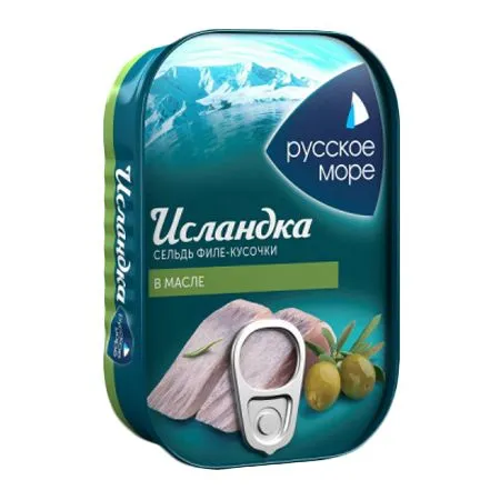 Филе сельди в масле, 115г